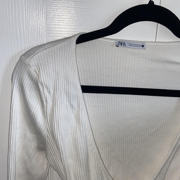 Zara cropped wrap top - Picture 2 of 2